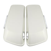 HR3 Bonneville Salt Denim CVO Stretched Saddlebags For 14-23 Harley Touring